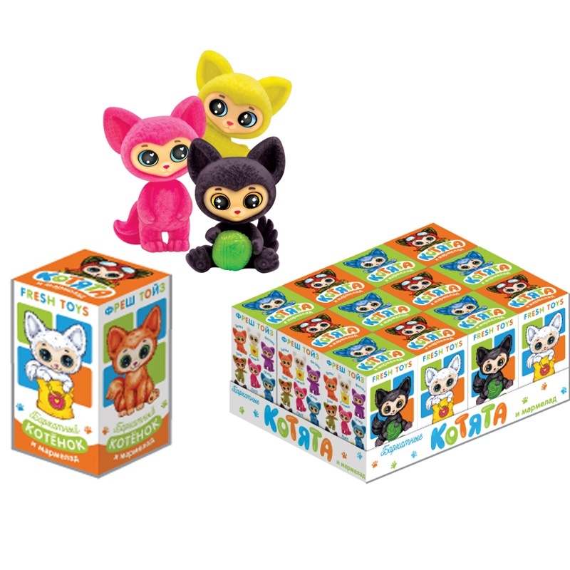 Игрушка давай играть 10г с мармеладом жевательным Fresh toys